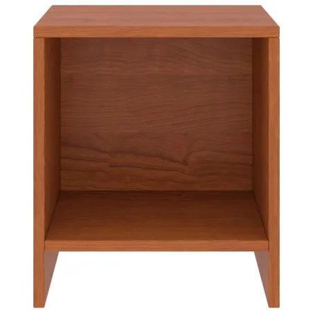 Tables de chevet 2pcs Marron miel 35x30x40cm Bois de pin massif