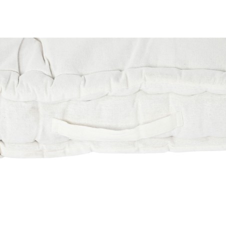 Cuscino da pavimento DKD Home Decor Azzurro Blu Marino Greige 110 x 78