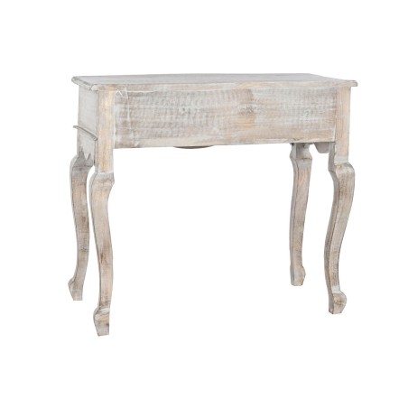 Recibidor con 2 Cajones DKD Home Decor Blanco Marrón 91 x 42 x 81 cm