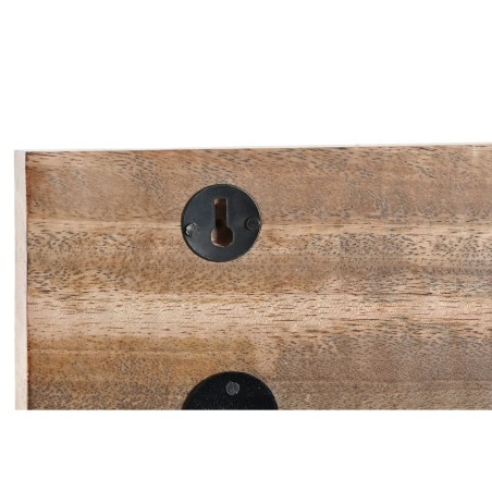 Perchero de Pared DKD Home Decor Multicolor Hierro Madera de mango Tro
