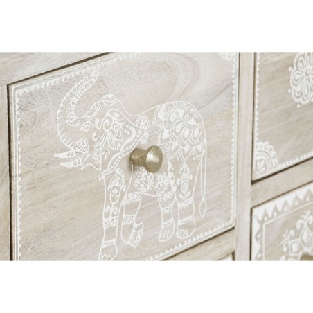 Caisson à Tiroirs DKD Home Decor Naturel Bois de manguier 61 x 33,5 x