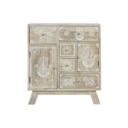 Caisson à Tiroirs DKD Home Decor Naturel Bois de manguier 61 x 33,5 x