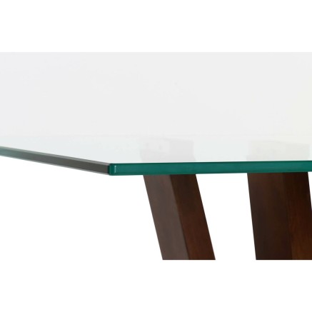 Recibidor DKD Home Decor Marrón Transparente 145 x 45 x 75 cm 2