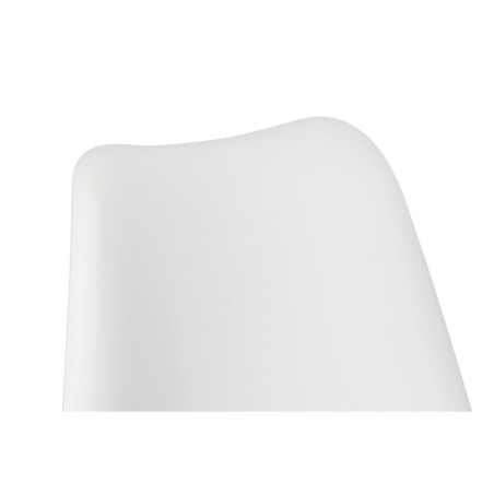 Silla DKD Home Decor Blanco Natural Polipropileno Madera de haya 48 x