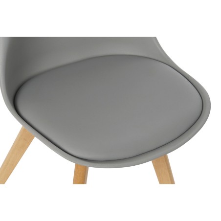 Sedia DKD Home Decor Marrone Grigio Naturale Schiuma polipropilene leg