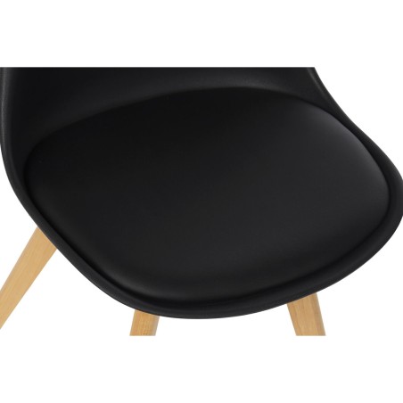 Stuhl DKD Home Decor Schwarz 48 x 55 x 83 cm