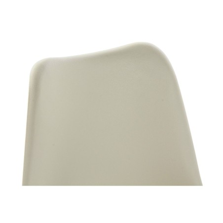 Sedia DKD Home Decor Beige Naturale Schiuma polipropilene legno di fag