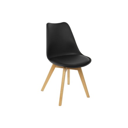 Stuhl DKD Home Decor Schwarz 48 x 56 x 83 cm 2