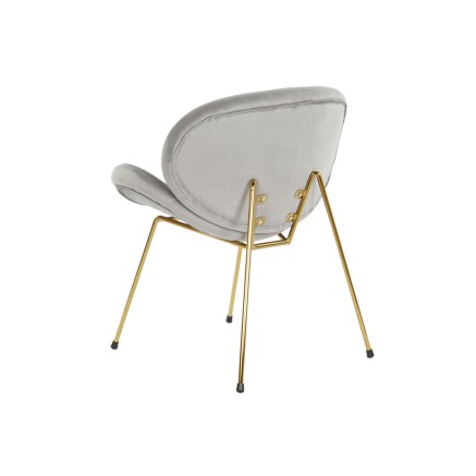 Stuhl DKD Home Decor Gold Hellgrau 62 x 58 x 73 cm 2