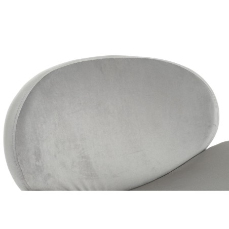 Stoel DKD Home Decor Gouden Lichtgrijs 62 x 58 x 73 cm