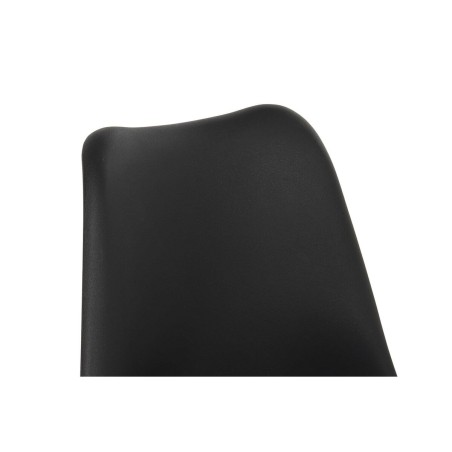 Stoel DKD Home Decor Zwart Gouden Polyester Metaal 62 x 58 x 73 cm