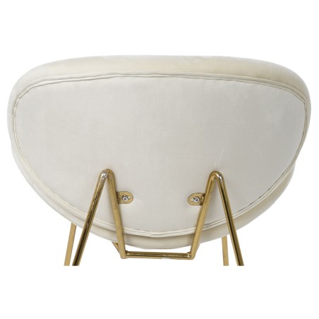 Stuhl DKD Home Decor Gold Beige 63 x 57 x 73 cm