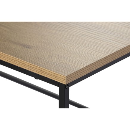 Tavolino da Caffè DKD Home Decor Metallo Legno MDF 110 x 60 x 44,5 cm 2