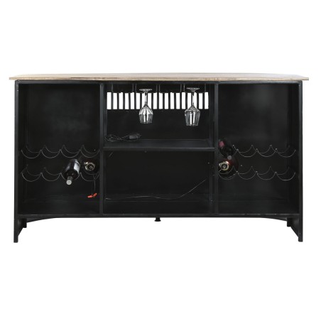 Mobile bar DKD Home Decor Bianco Marrone Nero 157 x 52 x 90 cm BAR
