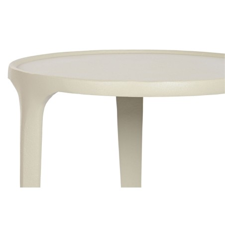 Set van 2 tafels DKD Home Decor Beige Roze 40 x 40 x 50 cm