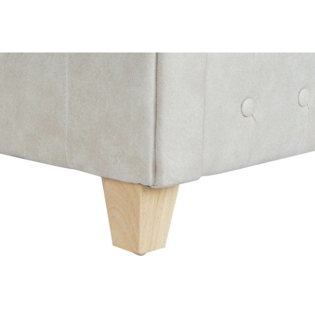 Sofá DKD Home Decor 151 x 82 x 70 cm Natural Madera Marrón Crema Vin