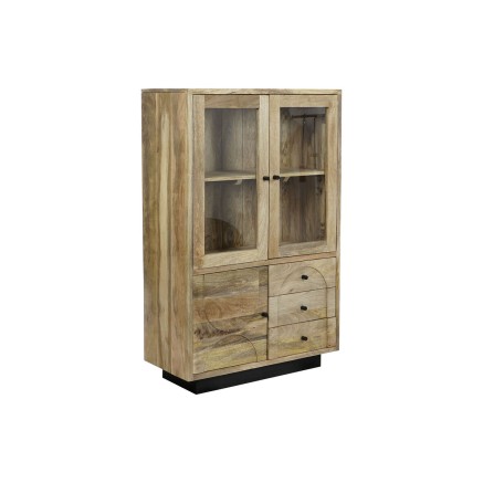 Stand Espositore DKD Home Decor Cristallo Legno di mango 90 x 40 x 190
