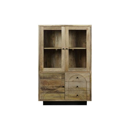 Stand Espositore DKD Home Decor Cristallo Legno di mango 90 x 40 x 190