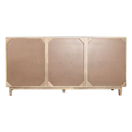 Credenza DKD Home Decor Marrone Legno di mango Specchio 175 x 40,5 x 8 2