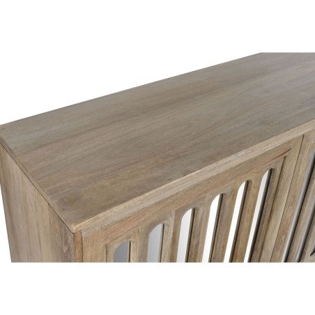 Credenza DKD Home Decor Marrone Legno di mango Specchio 175 x 40,5 x 8