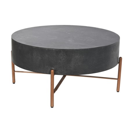 Tavolino da Caffè DKD Home Decor Metallo Alluminio 90 x 90 x 45 cm Le