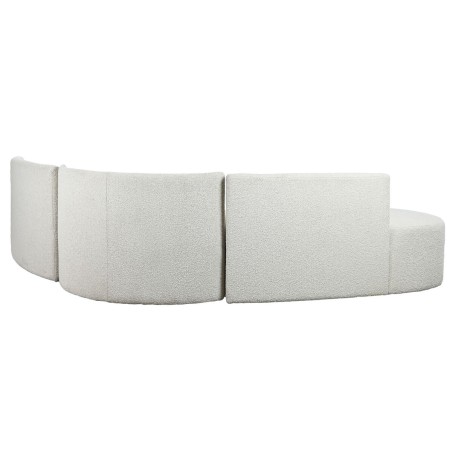 Divano DKD Home Decor Bianco Legno Moderno 250 x 241 x 66 cm