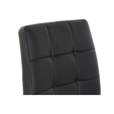 Silla DKD Home Decor Negro Gris oscuro 47,5 x 57,5 x 83 cm 2