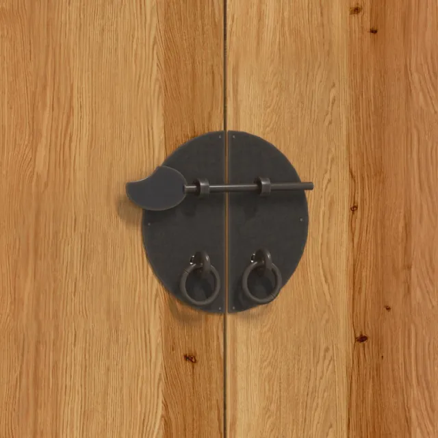 Ensemble de meubles de salle de bain 2 pcs bois de pin massif