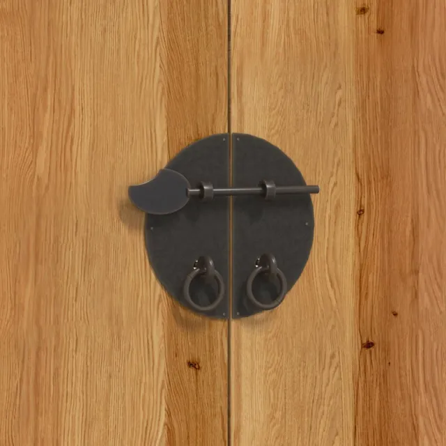 Ensemble de meubles de salle de bain 2 pcs bois de pin massif