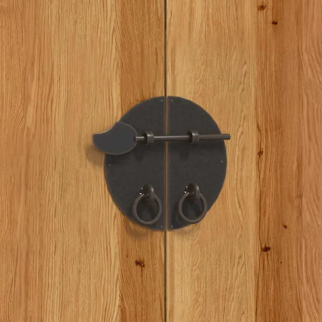 Ensemble de meubles de salle de bain 2 pcs bois de pin massif