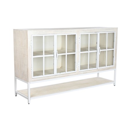 Dressoir DKD Home Decor Wit Metaal Mangohout 170 x 45 x 100 cm
