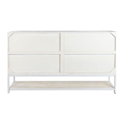 Sideboard DKD Home Decor White Metal Mango wood 170 x 45 x 100 cm 2