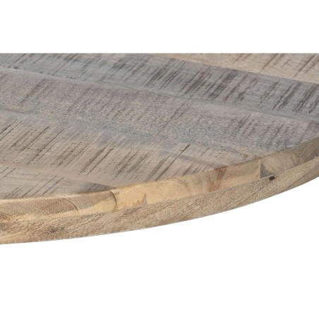 Esstisch DKD Home Decor natürlich Schwarz Metall Mango-Holz 200 x 100