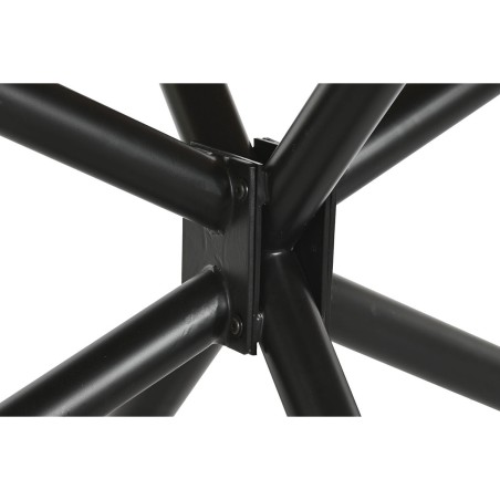 Esstisch DKD Home Decor natürlich Schwarz Metall Mango-Holz 200 x 100