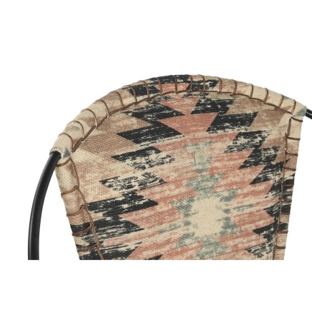 Stoel DKD Home Decor Multicolour 76 x 76 x 63 cm 2