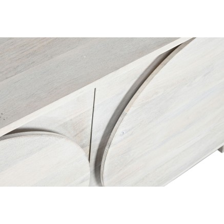 Credenza DKD Home Decor Bianco Legno di mango 150 x 40 x 65 cm 2