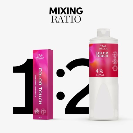 Emulsione per Risaltare il Colore Wella Welloxon Oxidante 1 L (Borracc