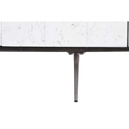 Aparador DKD Home Decor Blanco Marrón oscuro Madera de mango 150 x 43