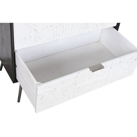 Cassettiera DKD Home Decor 70 x 40 x 105 cm Bianco Marrone scuro Legno