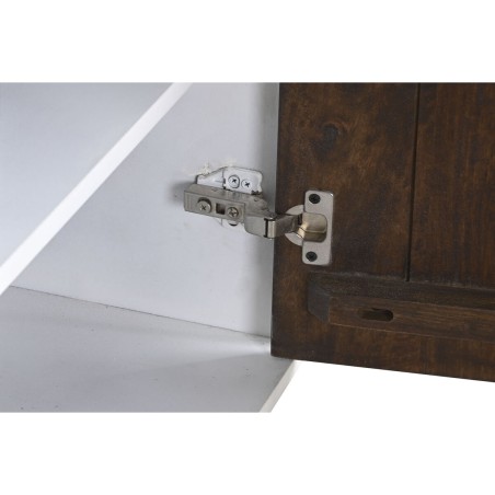 Buffet DKD Home Decor Blanc Brun foncé Bois de manguier 150 x 40 x 80