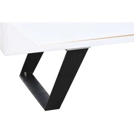Dressoir DKD Home Decor Wit Donkerbruin Mangohout 150 x 40 x 80 cm