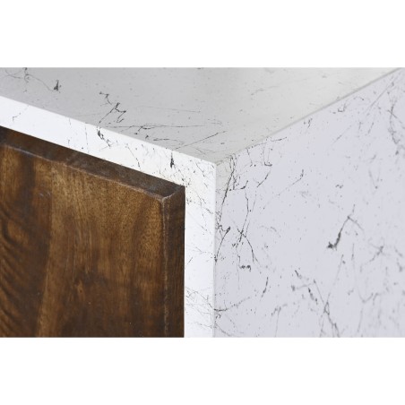 Aparador DKD Home Decor Blanco Marrón oscuro Madera de mango 150 x 40