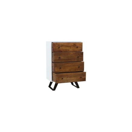 Schubladenschrank DKD Home Decor Weiß 70 x 40 x 105 cm Metall Mango-H 2
