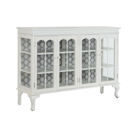Dressoir DKD Home Decor Wit Kristal Spar 142,5 x 40,5 x 101,5 cm