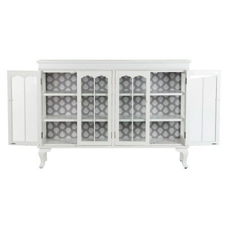 Dressoir DKD Home Decor Wit Kristal Spar 142,5 x 40,5 x 101,5 cm