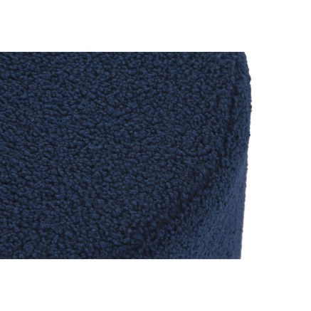 Fußstütze DKD Home Decor Blau Samt 55 x 55 x 40 cm 2