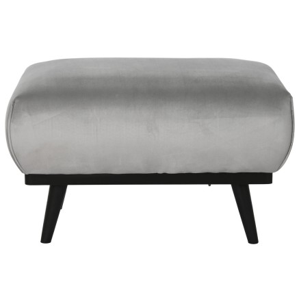 Banqueta DKD Home Decor Negro Gris 70 x 50 x 42 cm 2