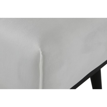 Hocker DKD Home Decor Weiß Schwarz 70 x 50 x 42 cm 2