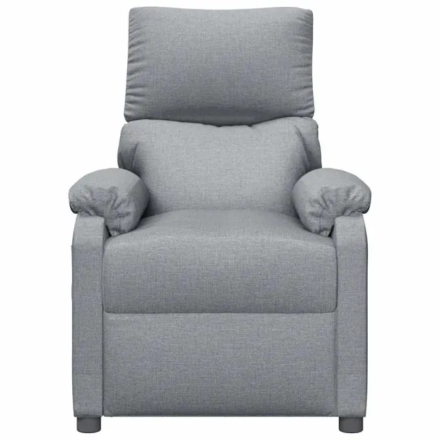 Fauteuil de massage Gris clair Tissu