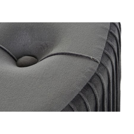 Voetensteun DKD Home Decor Fluweel 60 x 60 x 45 cm Hout MDF